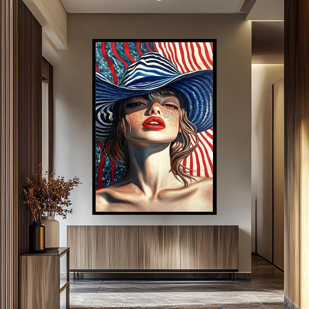 Women Pop Art Wall Art – Striking Portrait Canvas | Bold Colorful Canvas Decor