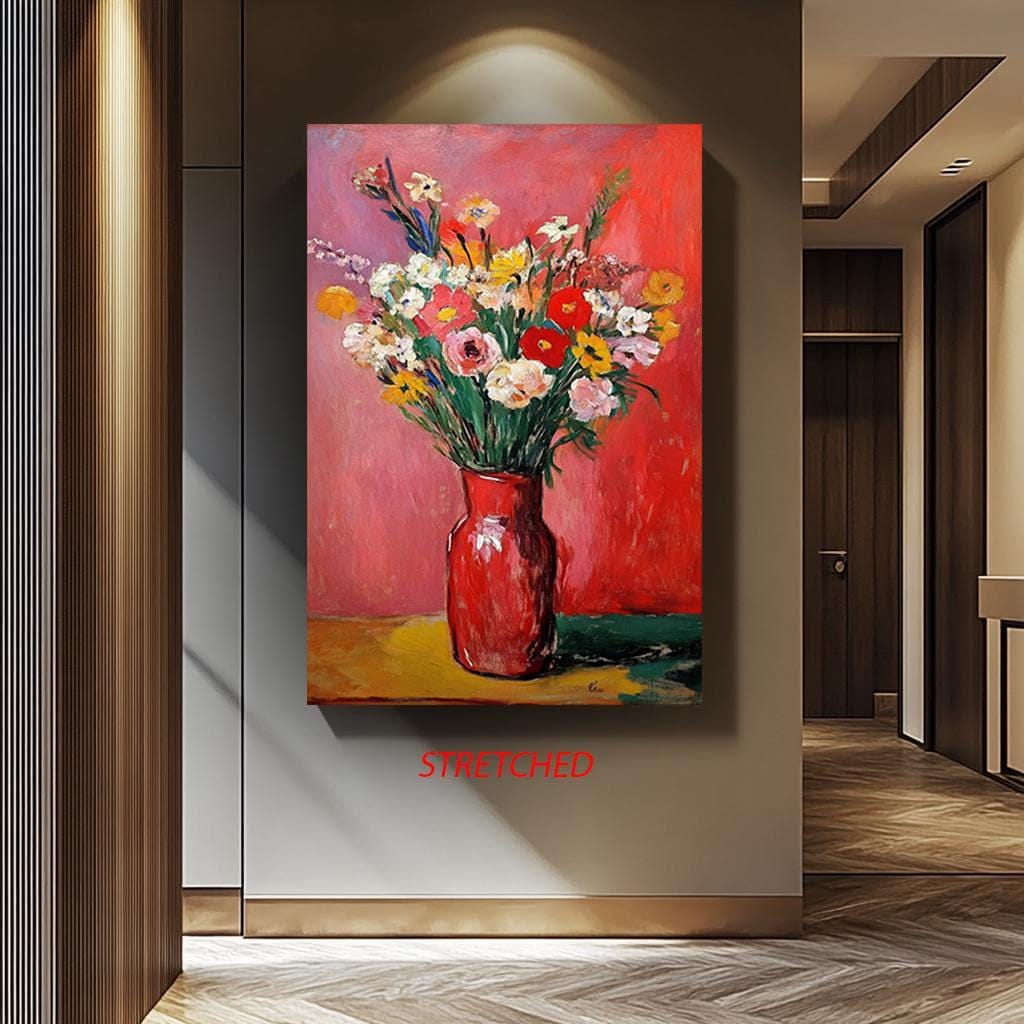 Henri Matisse Canvas Print – Vibrant Floral Wall Art | Modern Abstract Decor