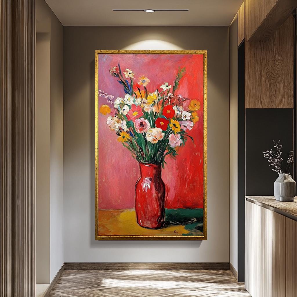 Henri Matisse Canvas Print – Vibrant Floral Wall Art | Modern Abstract Decor